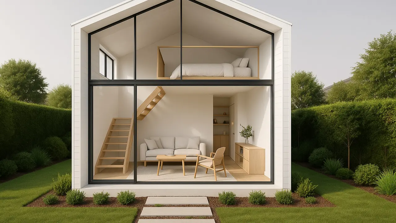 7 Desain Rumah Kecil dengan Loft Minimalis, Solusi Cerdas untuk Hunian Efisien