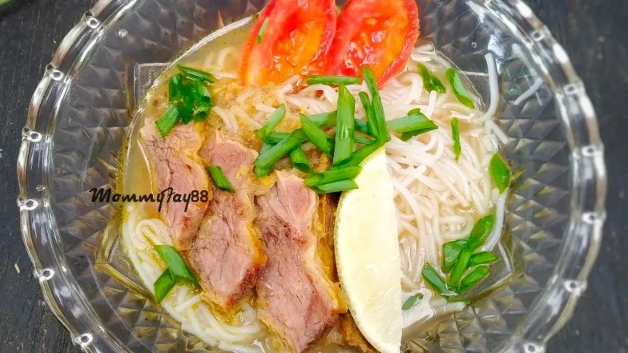 Resep soto daging semarang. (dok. Cookpad @MitaNiez)