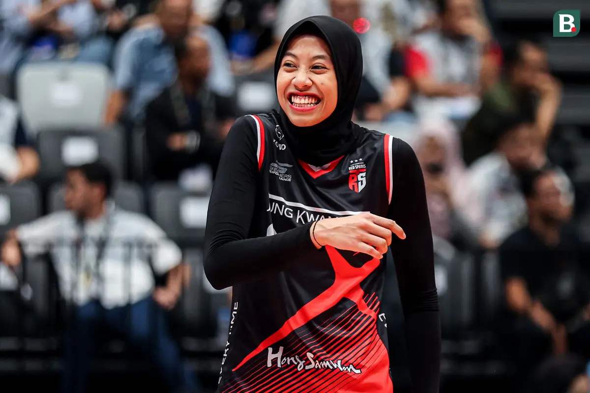 Red Sparks vs Tim Putri Indonesia All Star: Ekshibisi Fun Volleyball