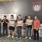 Putra Fajar menjadi juara Darts National Competition Series 04 (Liputan6.com/Thomas)