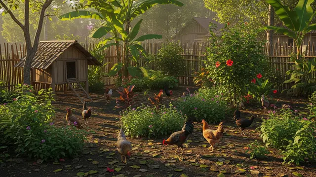 5 Cara Membuat Kebun Ayam Sendiri, Ini Tanaman Terbaik yang Wajib Ada