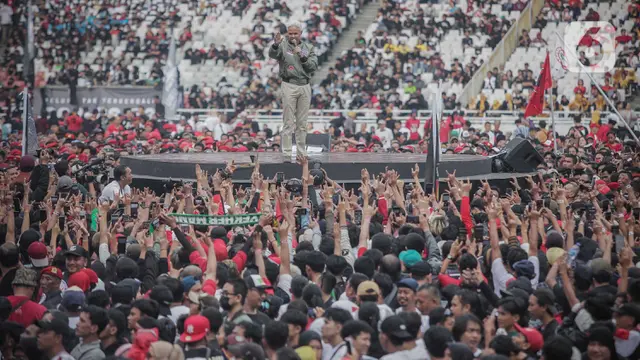 Kampanye Akbar Ganjar-Mahfud di Stadion Utama Gelora Bung Karno