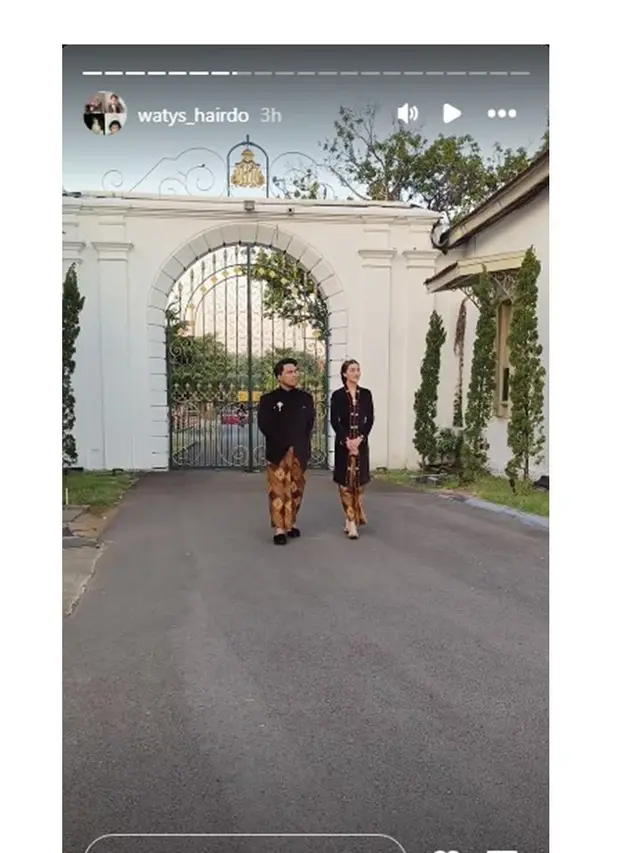 8 Potret Prewedding Thariq Halilintar dan Aaliyah Massaid Bertema Tradisional, Memukau