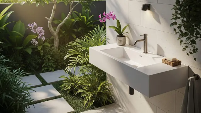Ide Tempat Cuci Tangan di Halaman Rumah