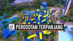 Sebuah taman rekreasi di Penang, Malaysia bernama ESCAPE Theme Park memiliki perosotan air terpanjang di dunia. Saking panjangnya, perosotan air ini sampai memecahkan rekor dunia.