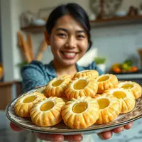cara membuat kue nastar ©Ilustrasi dibuat AI