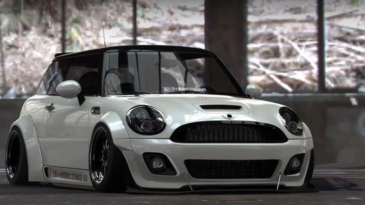 Paket Modifikasi Radikal, Mini Cooper Berubah Jadi "Kodok"