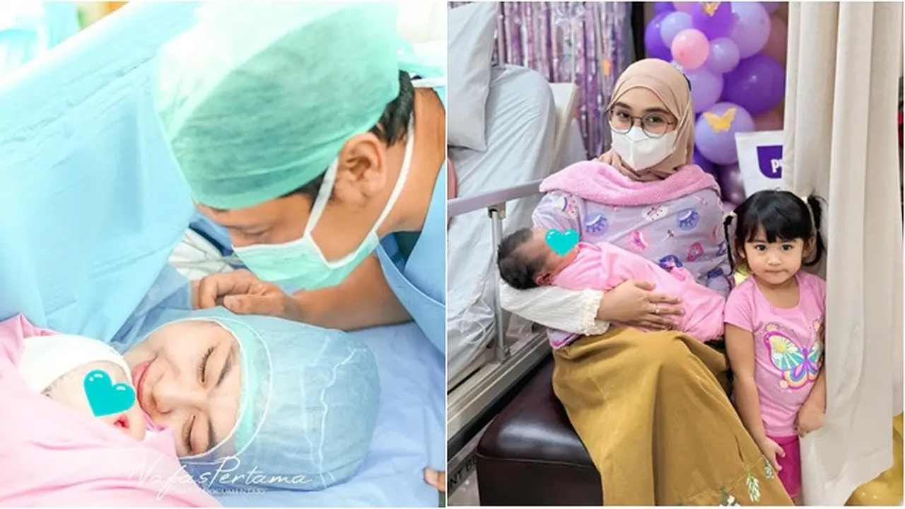 6 Potret Shindy Putri Melahirkan Anak Kedua, Ria Ricis Sambut Keponakan Baru