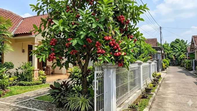Pohon Buah yang Cocok Ditanam Dekat Pagar Rumah