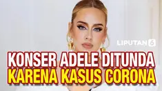 Adele menyampaikan permintaan maaf sembari menangis di Instagramnya. Ia meminta maaf kepada penggemarnya karena konsernya di Las Vegas, AS harus dibatalkan terkait menyebarnya virus Corona.