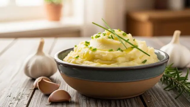 Garlic Mashed Potato Rendah Kalori