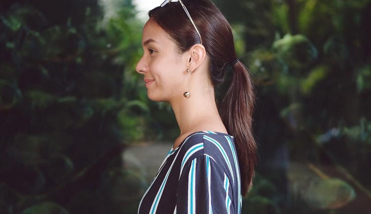 FOTO Gaya Nasya Marcella dengan Rambut Dikuncir  Semakin 