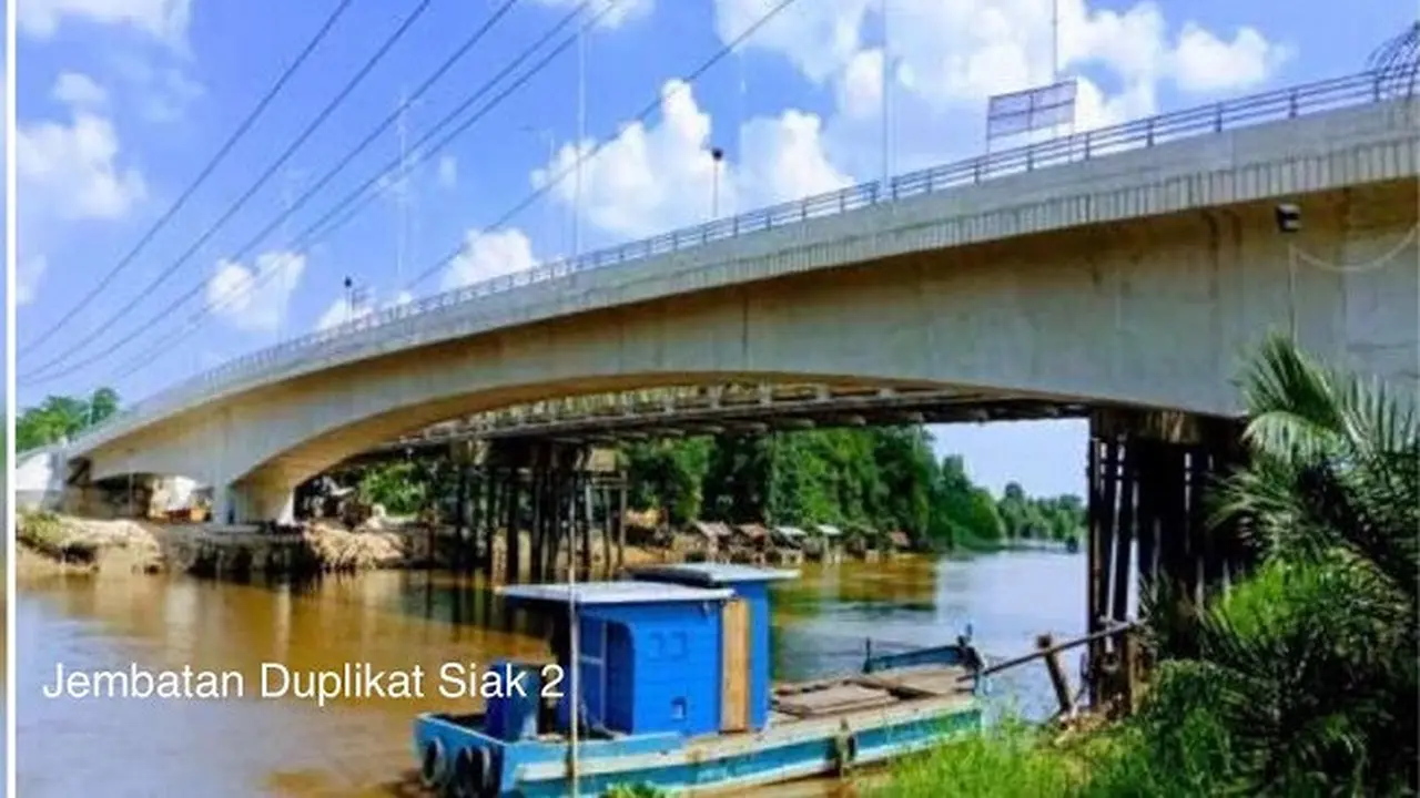 Jembatan Duplikat Siak 2 (Dok Foto: Kementerian PUPR)