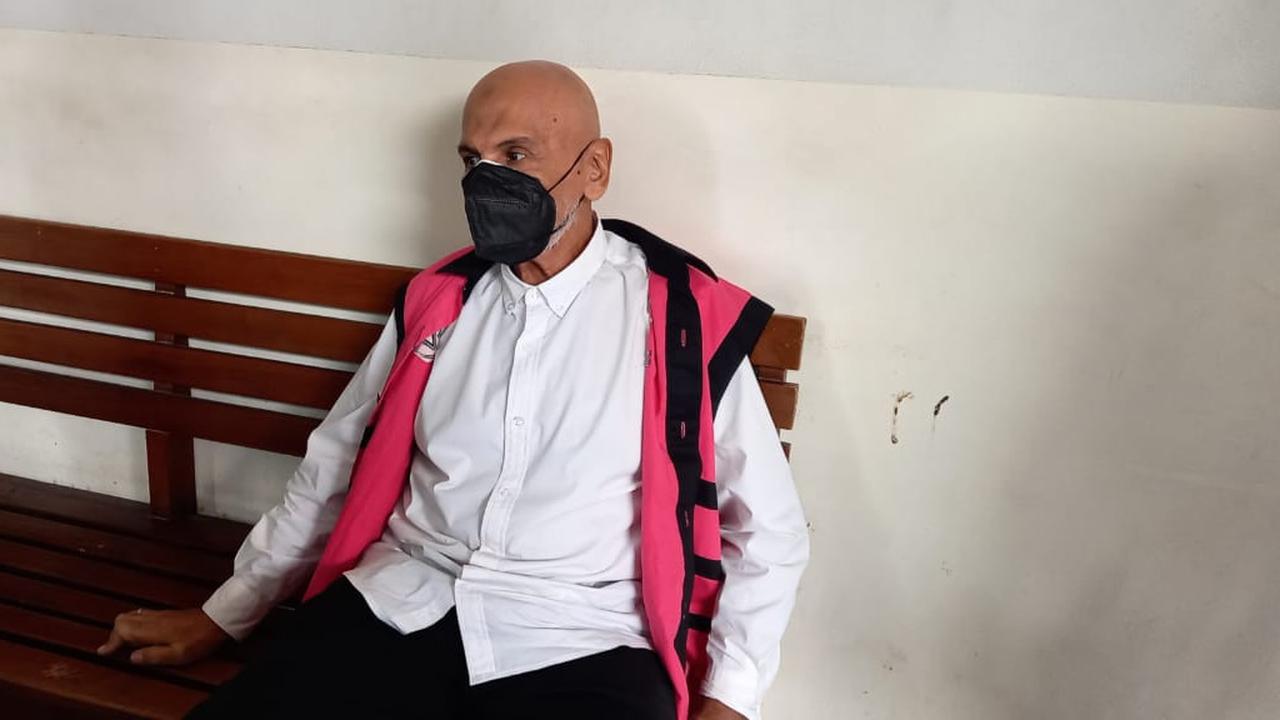 Mark Sungkar bersiap menjalani kasus korupsi di Pengadilan Negeri Jakarta Pusat