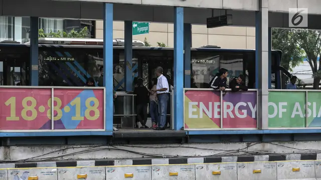 Sambut Asian Games 2018, Layanan Bus Transjakarta Gratis Mulai 1 Agustus