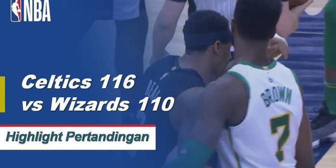 Cuplikan Hasil Pertandingan NBA : Celtics 116 Vs Wizards 110