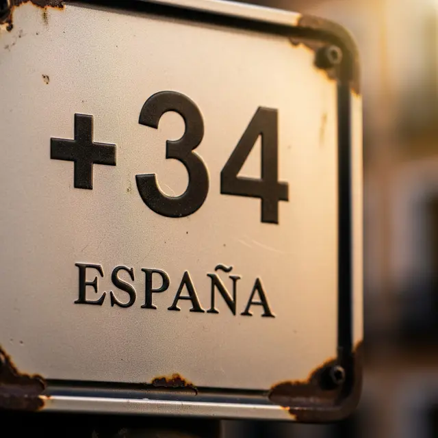 Kode telepon Spanyol