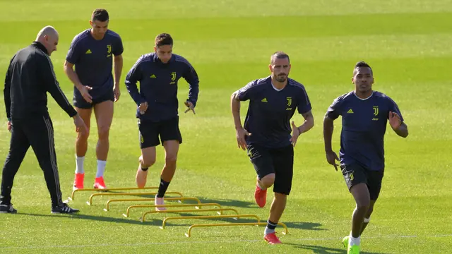 Jelang Hadapi Manchester United, Ronaldo Semangat Berlatih