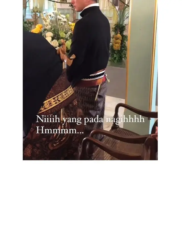 10 Potret Nicholas Saputra Menghadiri Mangkunegara X Bak Mas-Mas Jawa Ini Curi Perhatian