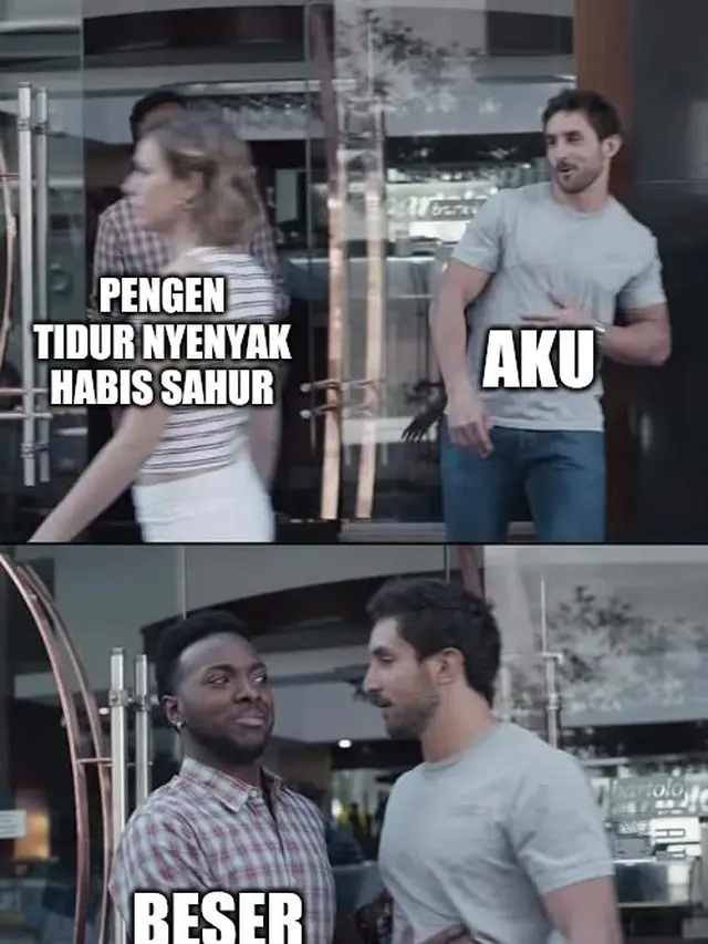6 Meme Tidur Setelah Sahur Ini Sering Dialami, Bikin Angguk Setuju