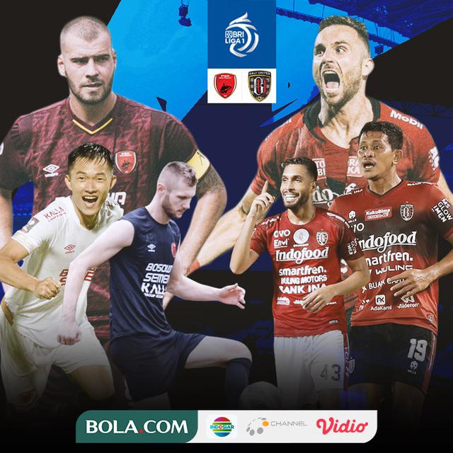 BRI Liga 1 - Duel Antarlini - PSM Makassar Vs Bali United
