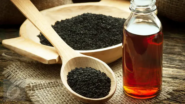 Ilustrasi Minyak Jintan Hitam