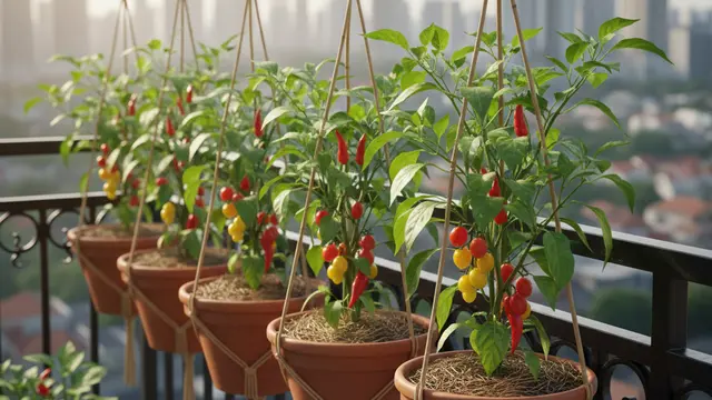 Desain Kebun Sayur Mini Tanaman Cabai dan Tomat Paling Efektif. Gemini