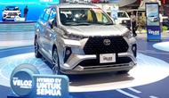 Tampak Toyota New Veloz Hybrid di GJAW 2025 (Liputan6.com/Azkal Azkia)