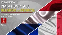 Kualifikasi Piala Dunia 2018_Belanda Vs Prancis (Bola.com/Adreanus Titus)