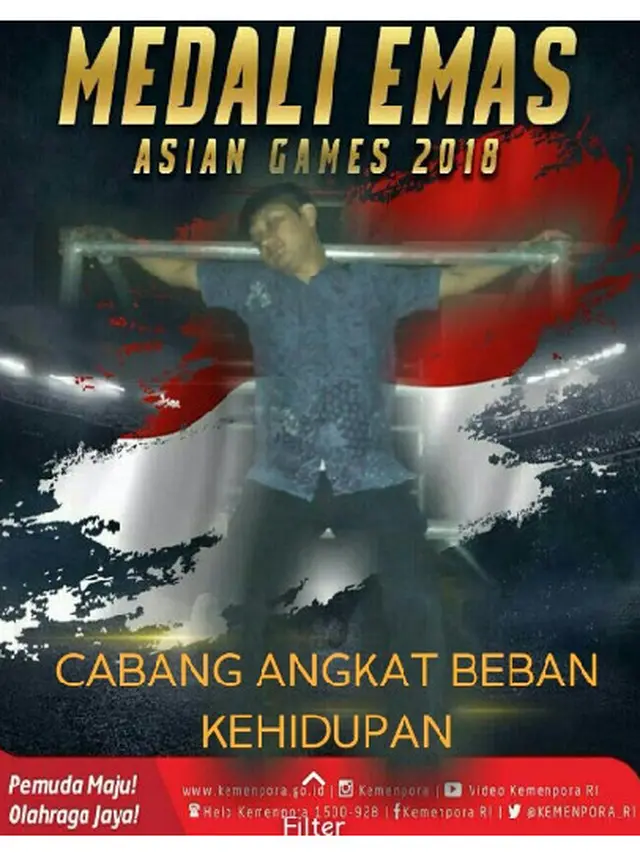 Kelewat Kreatif, Begini Aksi Warganet Ikut-Ikutan Menang Medali Emas Asian Games