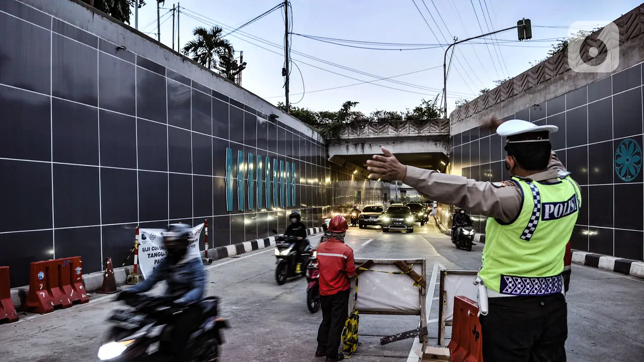 Uji Coba Underpass Senen Extension