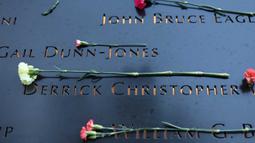 11 September 2001 atau tepatnya 24 tahun lalu, terjadi peristiwa kelam dalam sejarah peradaban manusia yang dikenal sebagai serangan 9/11. (Michael M. Santiago/Getty Images North America/Getty Images via AFP)