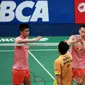 Ganda putra Indonesia Hendra Setiawan/Mohammad Ahsan gagal lolos ke final BCA Indonesia Open Superseries Premier 2015 ( ImageDynamics)