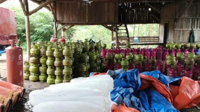 Kasus pengoplosan LPG 3 Kg
