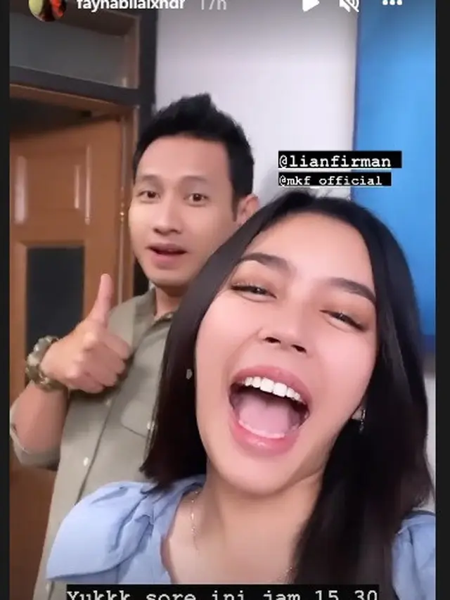 Fay Nabila, Lian Firman bintang Mega Series Istri Impian (Foto: Instagram/@faynabilalxndr)