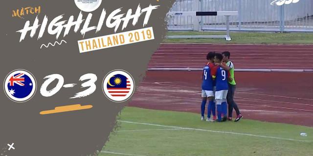 VIDEO: Malaysia Masih Sempurna di Piala AFF U-15 2019 Setelah Libas Australia