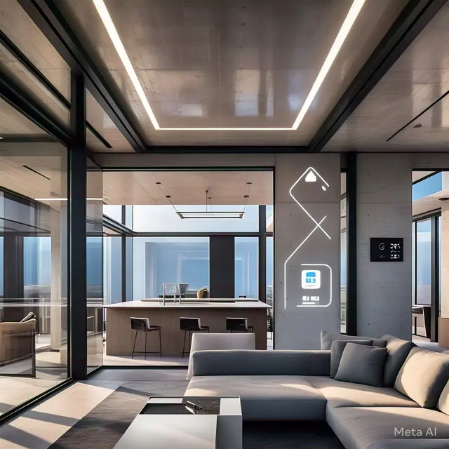 Desain dalam Rumah 2 Lantai Minimalis Modern Elegan