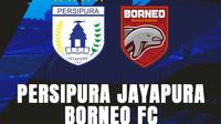 Persipura Jayapura Versus Borneo FC dalam lanjutan BRI Liga 1 2021/2022. (Bola.com)
