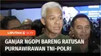 Sekitar 600 Purnawirawan TNI-Polri yang berjejaring dalam relawan Gapura Nusantara memberi masukan kepada bakal capres Ganjar Pranowo. Mantan Panglima TNI Jenderal (Purn) Andika Perkasa juga ikut serta memberi masukan dan aspirasi terkait aspek perta...