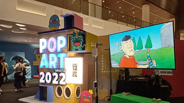 Seru-seruan di Pop Art Jakarta 2022, Gatotkaca hingga Si Juki Ikut Mejeng