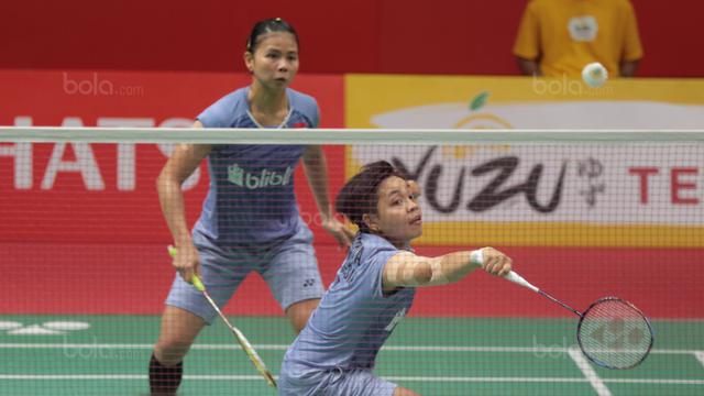 Greysia Polii, Apriyani Rahayu, Daihatsu Indonesia Masters 2018, Bola.com