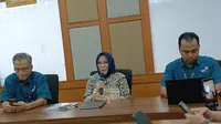 Deputi Kewirausahaan Kemenkop UKM, Siti Azizah dalam konferensi pers, Jakarta, Selasa (25/3/2024).&nbsp; (Foto:Merdeka.com/Siti AR)