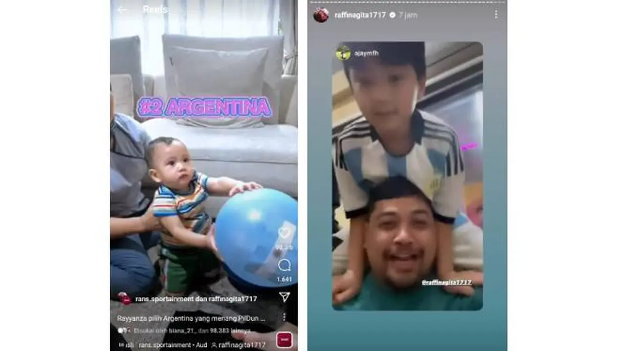 Screenshot Snapgram @raffinagita1717
