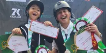 Akhirnya Djalu Hakim anak Irfan Hakim meraih medali pertama dalam berkuda. Anak keempat Irfan Hakim dan Della Sabrina itu berhasil memboyong dua kemenangan dalam kejuaraan yang digelar di Bogor, Jawa Barat. [Instagram/irfanhakim75]