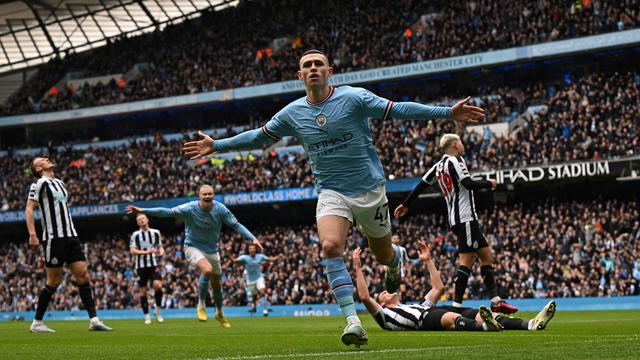 Manchester City Vs Newcastle Unite di Premier League 2022/2023