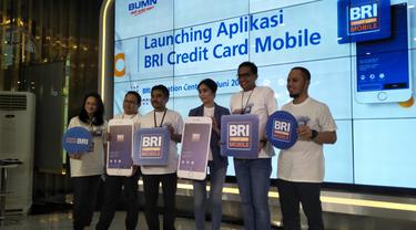 Peluncuran aplikasi BRI Credit Card Mobile