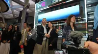 Office Look Nagita Slavina saat IPO RANS, Tampil Kasual Elegan dengan Sentuhan Quiet Luxury