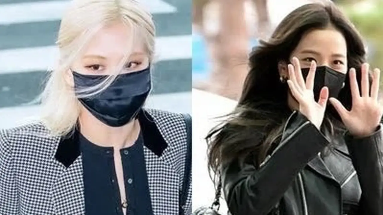 Rosé dan Jisoo Blackpink tampil santai namun tetap modis ketika pergi ke Paris Fashion Week