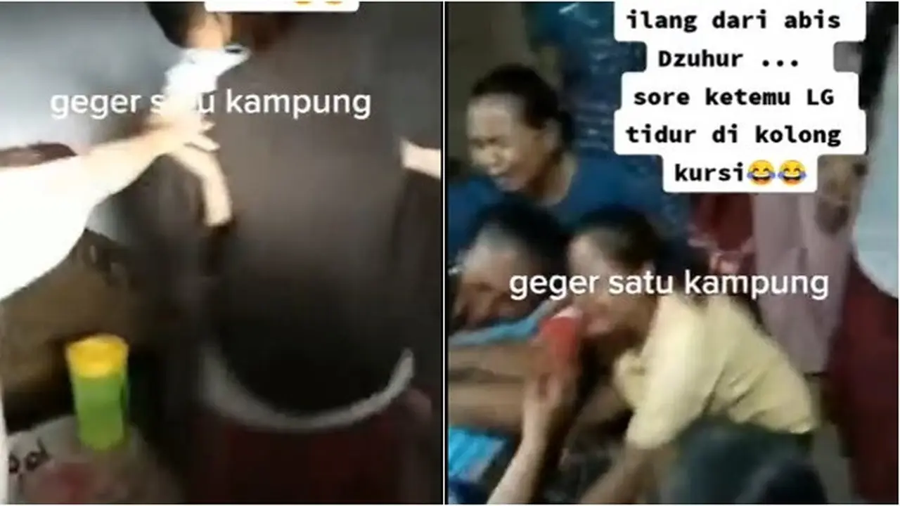 Bikin Geger Sekampung Dikira Diculik, Bocah Ini Ditemukan Tertidur di Kolong Kursi