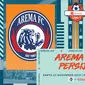 Shopee Liga 1 - Arema FC Vs Persija Jakarta (Bola.com/Adreanus Titus)